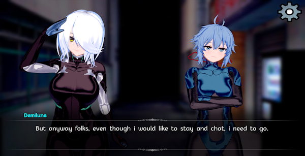 Waifu: The School - Visual Novel screenshot-app