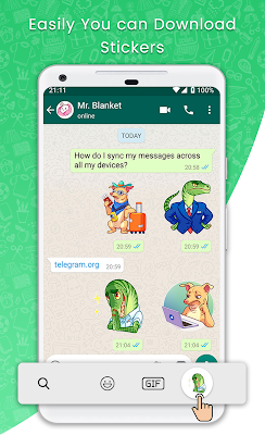 Animated Sticker For WhatsApp - WAStickerApps screenshot-app
