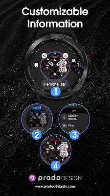 PRADO X25 - Hybrid Watch Face screenshot-app