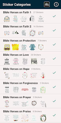 Jesus Christ & Bible Verse Stickers screenshot-app
