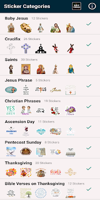 Jesus Christ & Bible Verse Stickers screenshot-app