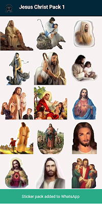 Jesus Christ & Bible Verse Stickers screenshot-app