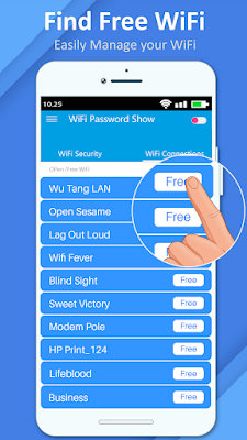 Wifi Password Show - Wifi Password Master Key screenshot-app