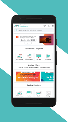 Zefo - Refurbished Furniture, TVs, & Appliances screenshot-app