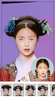 Hair try-on - hair styling screenshot-app