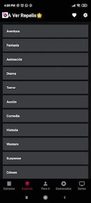 A ver Repelis screenshot-app