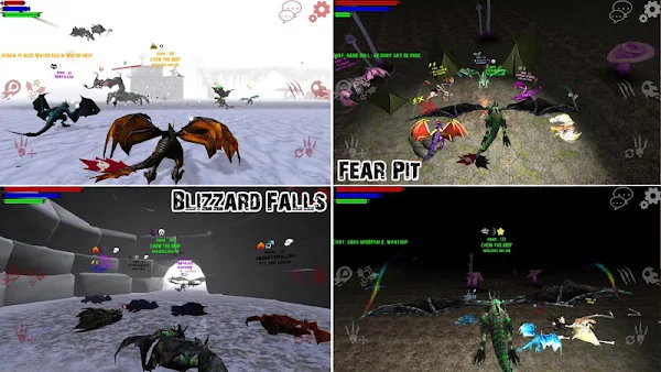 Dragons Online 3D Multiplayer screenshot-app