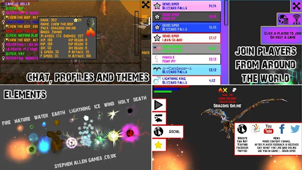 Dragons Online 3D Multiplayer screenshot-app