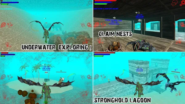 Dragons Online 3D Multiplayer screenshot-app