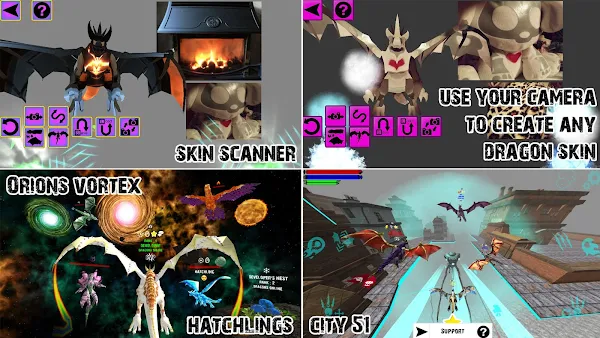 Dragons Online 3D Multiplayer screenshot-app
