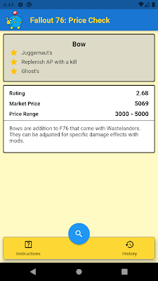 Fallout 76: Price Check screenshot-app