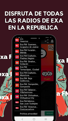 Exa 104.9 FM screenshot-app