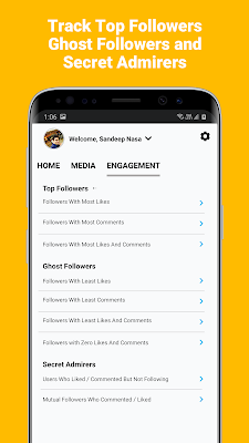 Insights - Follower Analyzer For Instagram screenshot-app