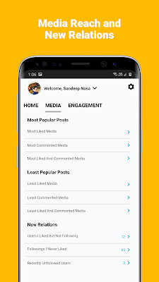Insights - Follower Analyzer For Instagram screenshot-app