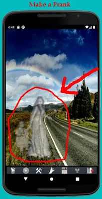 Ghost Photo Prank screenshot-app