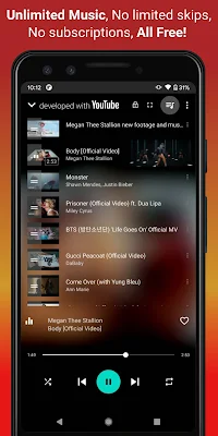 Video Music Player Downloader screenshot-app