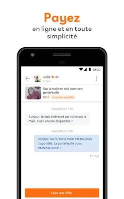 leboncoin, petites annonces screenshot-app