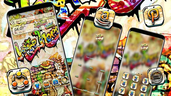 Graffiti Theme Launcher screenshot-app