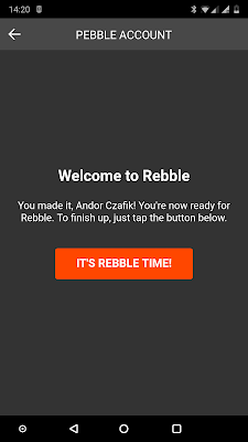 Pebble alternate App Store helper screenshot-app