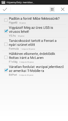 Hírkereső - friss hírek screenshot-app