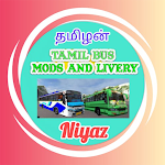 TAMIL BUS MOD LIVERY | INDONESIA BUS SIMULATOR MOD screenshot-app