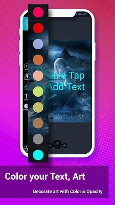 Status Maker - Text on Pic screenshot-app