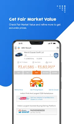 OBV: Used Car & Bike Valuation screenshot-app