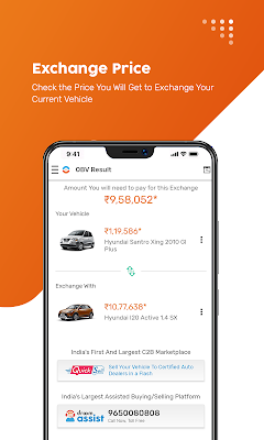 OBV: Used Car & Bike Valuation screenshot-app