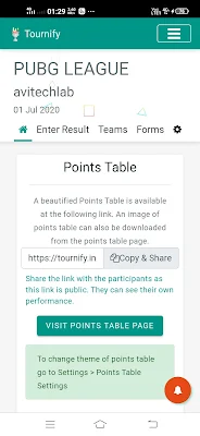 eSports tournament manager - Free - Tournify.in screenshot-app