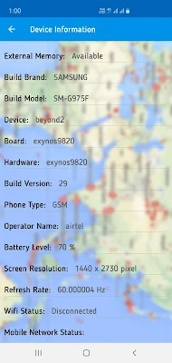 Live Location, GPS Coordinates screenshot-app