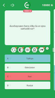 Milyonçu -Azərbaycan Coğrafiyası, Sual Cavab Oyunu screenshot-app