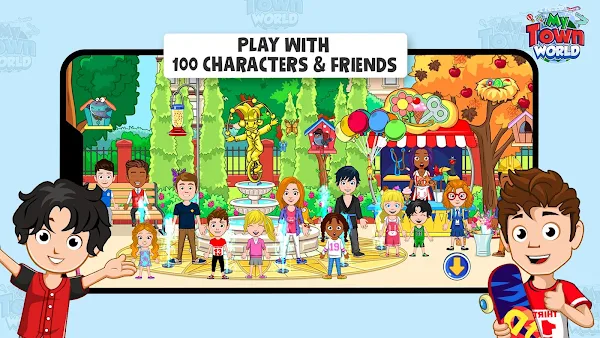 My Town World - Mega Kids Game screenshot-app