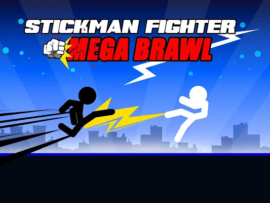 Stickman Fighter : Mega Brawl (stick fight game) screenshot-app