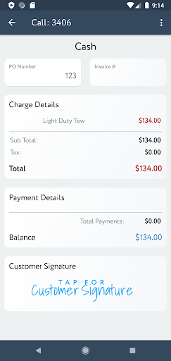 TOPS Driver screenshot-app