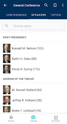 Gospel Library screenshot-app