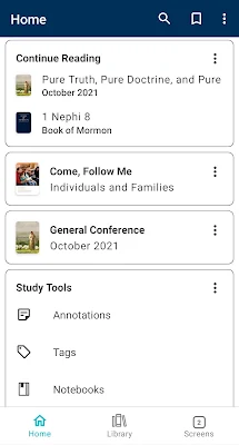 Gospel Library screenshot-app