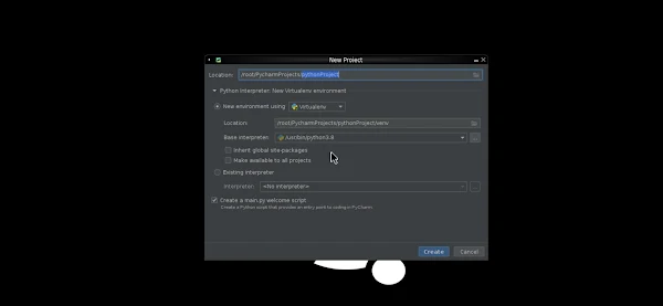 pycharm screenshot-app