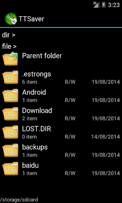 TTSaver screenshot-app