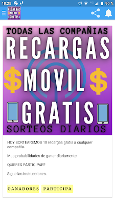 Recargas móvil Gratis screenshot-app
