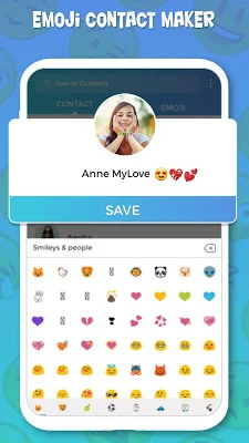 Emoji Contact Maker : Animoji maker screenshot-app