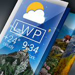 Weather Live Wallpaper screenshot-app