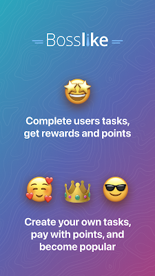 Bosslike: Do tasks, Get likes and followers screenshot-app
