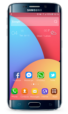 Launcher Theme for Galaxy J7 Max screenshot-app
