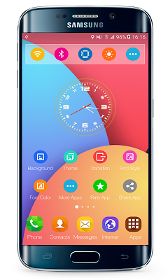 Launcher Theme for Galaxy J7 Max screenshot-app