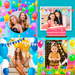 Happy birthday frame screenshot-app