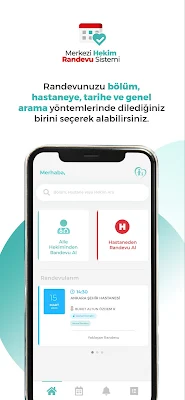 MHRS screenshot-app