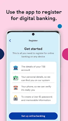 TSB Mobile Banking screenshot-app