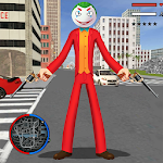 Amazing Joker Stickman Rope Hero Gangster Mafia screenshot-app