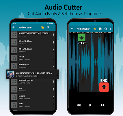 Mp3 Cutter & Video Cutter App screenshot-app