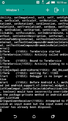 Material Terminal screenshot-app